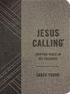Jesus Calling, Textured Gray Leathersoft, With Full Scriptures: Enjoying Peace In His Presence