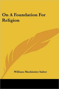 On A Foundation For Religion