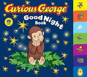 Curious George Good Night Book (Cgtv Tabbed Board Book)