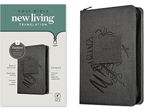 Nlt Compact Zipper Bible, Filament Enabled Edition (Red Letter, Leatherlike, Charcoal Patch) Nlt Compact Zipper Bible, Filament Enabled Edition (Red Letter, Leatherlike, Charcoal Patch)
