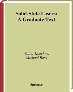Solid-State Lasers: A Graduate Text