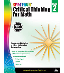 Spectrum Grade 2 Critical Thinking For Math Workbook?çöadding And Subtracting Through 3-Digit Numbers, Fractions, Graphs, Measurements, Classroom Or Homeschool Curriculum (128 Pgs)