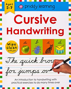 Wipe Clean Workbook: Cursive Handwriting: Ages 5-7; Wipe-Clean With Pen (Wipe Clean Learning Books)