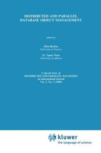 Distributed and Parallel Database Object Management