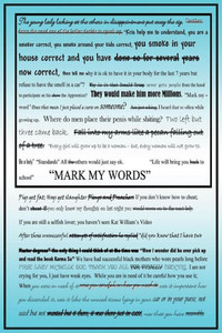 ""Mark My Words""