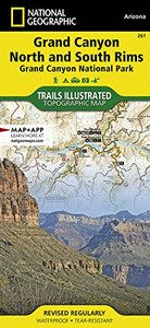 Grand Canyon, North And South Rims [Grand Canyon National Park] (National Geographic Trails Illustrated Map)