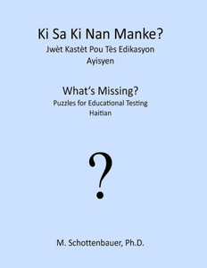 Ki Sa Ki Nan Manke? JwÃ¨t KastÃ¨t Pou TÃ¨s Edikasyon: Ayisyen