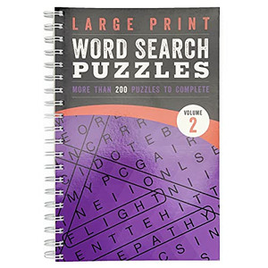 Large Print Word Search Puzzles: Volume 2 (Large Print Puzzle Books)