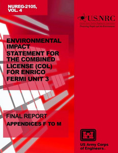 Environmental Impact Statement for the Combined License (COL) for Enrico Fermi Unit 3: Final Report