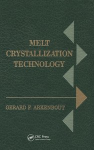 Melt Crystallization Technology