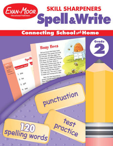Skill Sharpeners: Spell & Write, Grade 2 Workbook