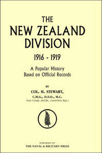 New Zealand Division 1916-1919. the New Zealanders in France