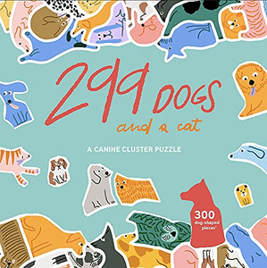299 Dogs (And A Cat) 300 Piece Puzzle: A Canine Cluster Puzzle 299 Dogs (And A Cat) 300 Piece Puzzle: A Canine Cluster Puzzle