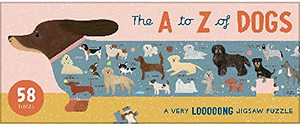 The A To Z Of Dogs 58 Piece Puzzle: A Very Looooong Jigsaw Puzzle