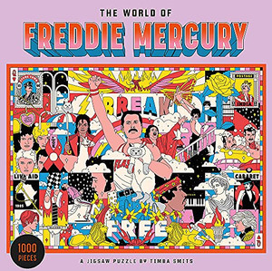 The World Of Freddie Mercury 1000 Piece Puzzle: A Jigsaw Puzzle The World Of Freddie Mercury 1000 Piece Puzzle: A Jigsaw Puzzle