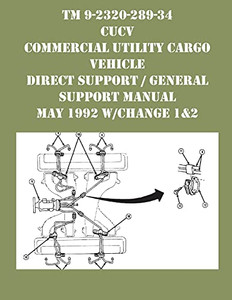Tm 9-2320-289-34 Cucv Commercial Utility Cargo Vehicle Direct Support / General Support Manual May 1992 W/Change 1&2