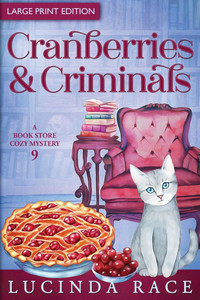 Cranberries and Criminals LP: A Paranormal Witch Cozy Mystery Large Print