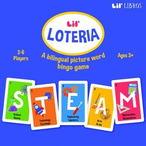 Lil' LoterÃ­a: My First Steam Words: A Bilingual Picture Word Bingo Game