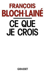 Ce que je crois