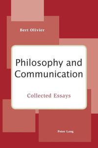 Philosophy and Communication; Collected Essays