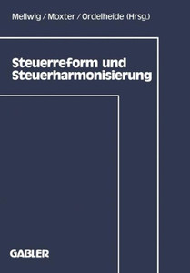Steuerreform Und Steuerharmonisierung