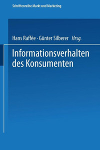 Informationsverhalten Des Konsumenten: Ergebnisse Empirischer Studien