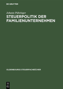 Steuerpolitik der Familienunternehmen