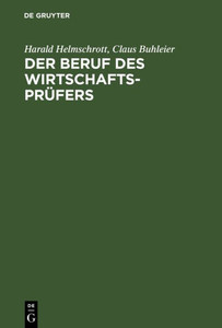 Der Beruf des WirtschaftsprÃ¼fers