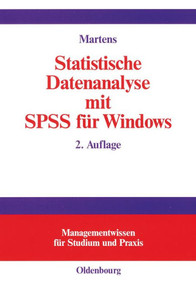 Statistische Datenanalyse Mit SPSS Für Windows