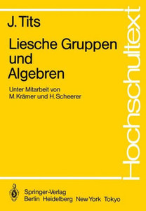 Liesche Gruppen Und Algebren