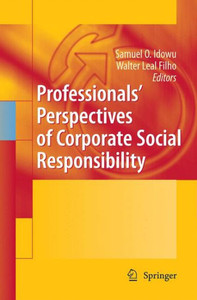 Professionals´ Perspectives of Corporate Social Responsibility