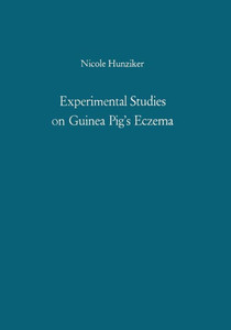 Experimental Studies on Guinea Pig's Eczema: Their Significance in Human Eczema
