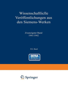Wissenschaftliche VerÃ¶ffentlichungen Aus Den Siemens-Werken
