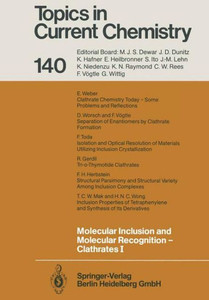 Molecular Inclusion and Molecular Recognition -- Clathrates I