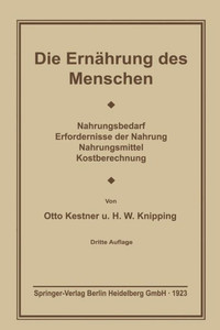 Die ErnÃ¤hrung Des Menschen