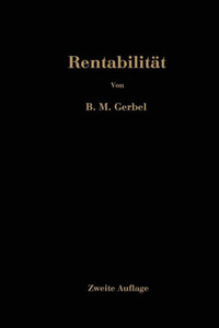 RentabilitÃ¤t: Fehlinvestitionen, Ihre Ursache Und Ihre VerhÃ¼tung