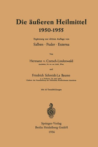 Die Ã„uÃŸeren Heilmittel 1950-1955