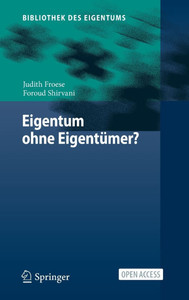 Eigentum Ohne Eigentümer?