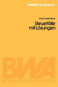 SteuerfÃ¤lle Mit LÃ¶sungen