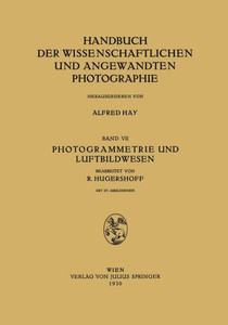 Photogrammetrie Und Luftbildwesen