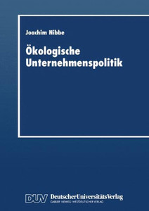 Ã–kologische Unternehmenspolitik