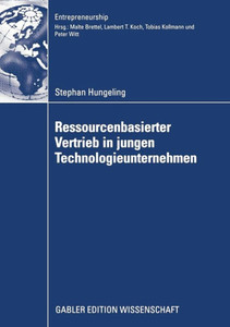 Ressourcenbasierter Vertrieb in Jungen Technologieunternehmen