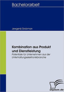 Kombination aus Produkt und Dienstleistung: Potentiale für Unternehmen aus der Unterhaltungselektronikbranche
