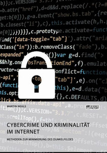 Cybercrime und KriminalitÃ¤t im Internet. Methoden zur Minimierung des Dunkelfeldes