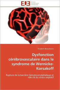 Dysfonction cÃ©rÃ©brovasculaire dans le syndrome de wernicke-korsakoff