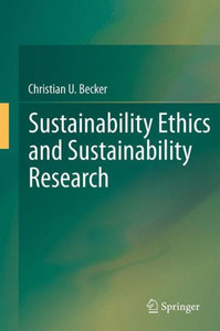 Sustainability Ethics and Sustainability Research