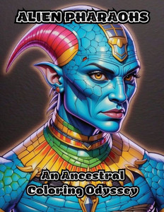 Alien Pharaohs: An Ancestral Coloring Odyssey