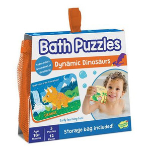 Bath Puzzle: Dinosaur