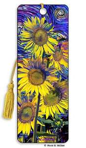 Royce 3D Bookmark - Sunflowers