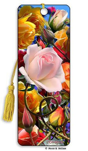 Royce 3D Bookmark - Roses
